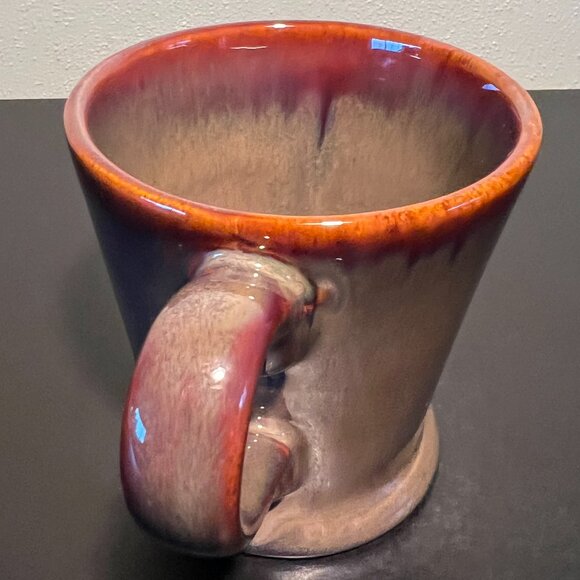 Vintage JCPenney Footed Drip Glaze Stoneware  Mug ~ Hygge ~ JC Penney - Picture 7 of 13